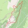 Itinéraire De la Rousse aux Belles Ombres, distance, dénivelé, altitude, carte, profil, trace GPS