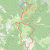 Itinéraire Les Pradeaux, distance, dénivelé, altitude, carte, profil, trace GPS