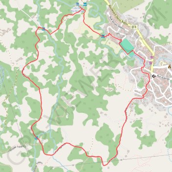 Itinéraire Boucle cascade Ouangani-16070964, distance, dénivelé, altitude, carte, profil, trace GPS