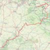 Itinéraire Compiègne - Guise - Maubeuge, distance, dénivelé, altitude, carte, profil, trace GPS