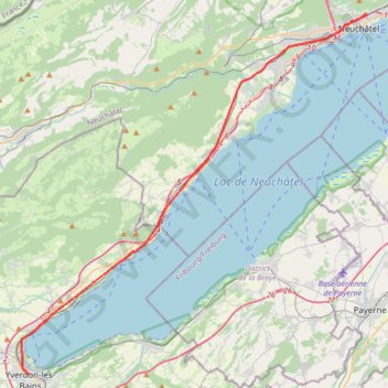 Itinéraire Rx track, distance, dénivelé, altitude, carte, profil, trace GPS