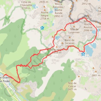 Itinéraire Mont Ténibre Septembre, distance, dénivelé, altitude, carte, profil, trace GPS