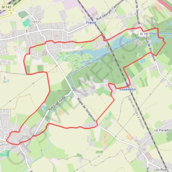 Itinéraire Circuit du fourneau, distance, dénivelé, altitude, carte, profil, trace GPS