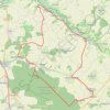 Itinéraire Les Vieux Chênes - Crécy-en-Ponthieu, distance, dénivelé, altitude, carte, profil, trace GPS