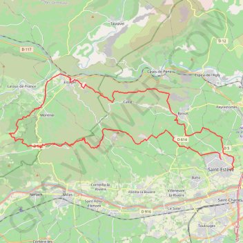 Itinéraire Força Réal, distance, dénivelé, altitude, carte, profil, trace GPS