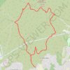 Itinéraire Étoile - Loubières, distance, dénivelé, altitude, carte, profil, trace GPS