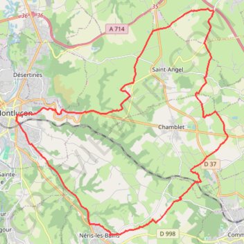 Itinéraire Mollet, distance, dénivelé, altitude, carte, profil, trace GPS