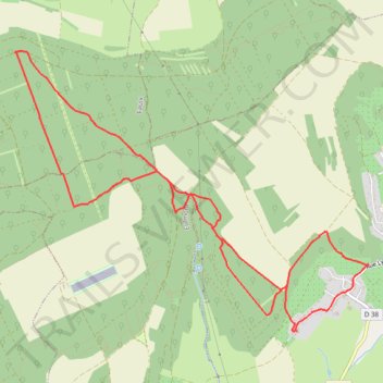 Itinéraire Bouxières-aux-Chênes, distance, dénivelé, altitude, carte, profil, trace GPS