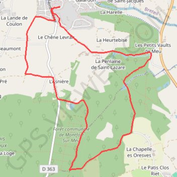 Itinéraire Ruisseau de l'Arangot, distance, dénivelé, altitude, carte, profil, trace GPS