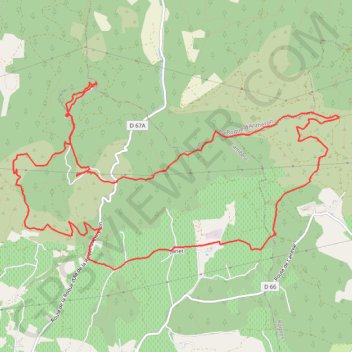 Itinéraire Sainte Anne de Goiron, distance, dénivelé, altitude, carte, profil, trace GPS