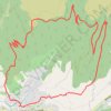 Itinéraire Camin farrat, distance, dénivelé, altitude, carte, profil, trace GPS