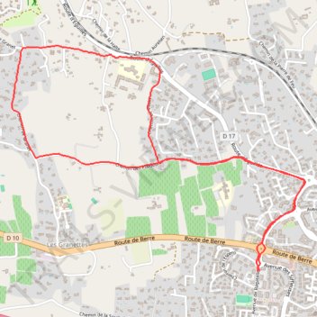 Itinéraire Vitalis Granet Plaideurs, distance, dénivelé, altitude, carte, profil, trace GPS