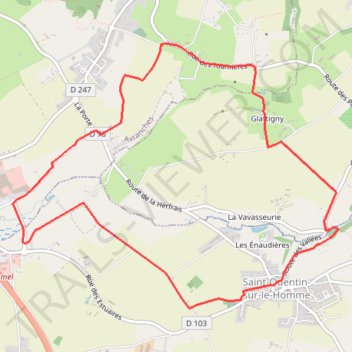 Itinéraire Randonnée 8km, distance, dénivelé, altitude, carte, profil, trace GPS