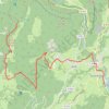 Itinéraire Lescheraines_Bange_1, distance, dénivelé, altitude, carte, profil, trace GPS