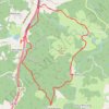 Itinéraire Randonnée du 17/04/2026 à 13:59, distance, dénivelé, altitude, carte, profil, trace GPS
