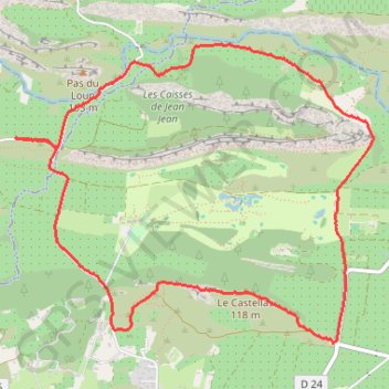 Itinéraire Mouriès Marche 26 déc. 2019 à 10:58, distance, dénivelé, altitude, carte, profil, trace GPS