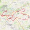 Itinéraire Autour de Saint-Lô, distance, dénivelé, altitude, carte, profil, trace GPS