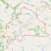 Itinéraire Le Saumont, randonnée autour du mont boisé, distance, dénivelé, altitude, carte, profil, trace GPS