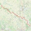 Itinéraire GR 36 : De Chizé (Deux-Sèvres) à La Rochefoucauld (Charente), distance, dénivelé, altitude, carte, profil, trace GPS