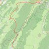 Itinéraire cr-t-de-la-neige-boucle-de-3-jours-en-raquettes-depuis-l-lex, distance, dénivelé, altitude, carte, profil, trace GPS