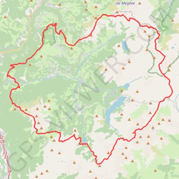 Itinéraire 0-1662895, distance, dénivelé, altitude, carte, profil, trace GPS
