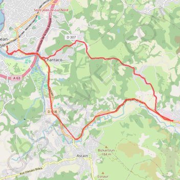 Itinéraire Triathlon St jean de Luz 🚴🏼, distance, dénivelé, altitude, carte, profil, trace GPS
