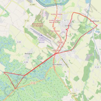 Itinéraire LE TOUR DU CANAL-5393590, distance, dénivelé, altitude, carte, profil, trace GPS