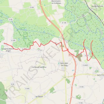 Itinéraire Nouveau parcours, distance, dénivelé, altitude, carte, profil, trace GPS