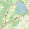 Itinéraire Autour du Lac de Madine, lecture d'un paysage - Nonsard, distance, dénivelé, altitude, carte, profil, trace GPS