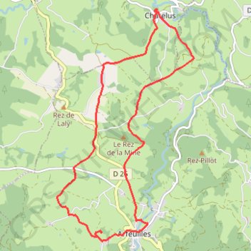 Itinéraire Les 2 Madones et la Borne Romaine, distance, dénivelé, altitude, carte, profil, trace GPS