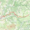 Itinéraire Grillau - Lanuejols 40-1290, distance, dénivelé, altitude, carte, profil, trace GPS