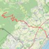 Itinéraire Nyon -La Barillette, distance, dénivelé, altitude, carte, profil, trace GPS