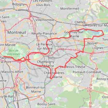 Itinéraire Rallye CSM13 - 52km, distance, dénivelé, altitude, carte, profil, trace GPS