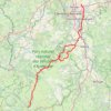 Itinéraire Lussat - Pas de Peyrol, distance, dénivelé, altitude, carte, profil, trace GPS