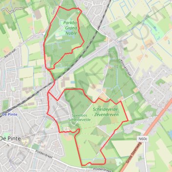 Itinéraire depinte 8,8k, distance, dénivelé, altitude, carte, profil, trace GPS