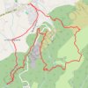 Itinéraire Dourgne, distance, dénivelé, altitude, carte, profil, trace GPS