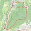 Itinéraire La reculée de Baume-les-Messieurs, distance, dénivelé, altitude, carte, profil, trace GPS