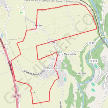 Itinéraire VAL 031 a - Les ruines de St Blaise, distance, dénivelé, altitude, carte, profil, trace GPS