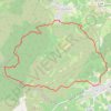 Itinéraire Le bois de Paris par Aspères, distance, dénivelé, altitude, carte, profil, trace GPS