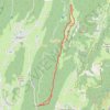 Itinéraire Le Tour de la Molière par le Haut, distance, dénivelé, altitude, carte, profil, trace GPS