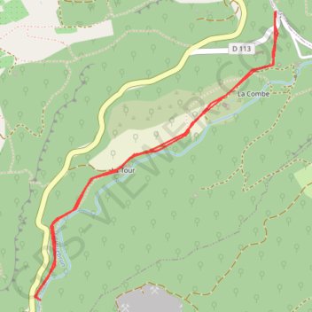 Itinéraire Balade vers le Pont à la coquille Buoux - Lourmarin, distance, dénivelé, altitude, carte, profil, trace GPS