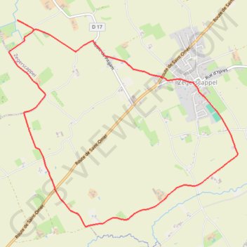 Itinéraire Circuit du rijssel berg, distance, dénivelé, altitude, carte, profil, trace GPS