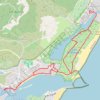Itinéraire GPX Download: Boucle Plage des Mouettes – Plage du Grazel au départ de Les Ayguades, distance, dénivelé, altitude, carte, profil, trace GPS
