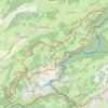 Itinéraire 112 Meix fonçin Saut du doubs 30 km 790 D+, distance, dénivelé, altitude, carte, profil, trace GPS