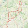 Itinéraire 110 km, distance, dénivelé, altitude, carte, profil, trace GPS