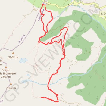 Itinéraire Le Cornet, distance, dénivelé, altitude, carte, profil, trace GPS
