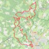 Itinéraire La vallée de la Diège, distance, dénivelé, altitude, carte, profil, trace GPS