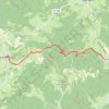 Itinéraire Parcours G - Cussy-Le dos d ane, distance, dénivelé, altitude, carte, profil, trace GPS