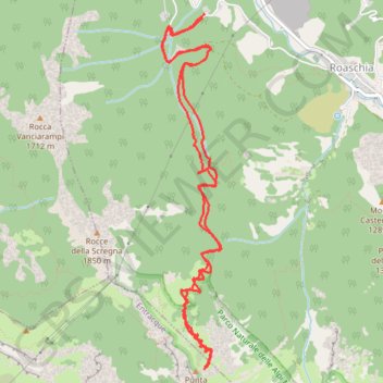 Itinéraire Punta del Van, distance, dénivelé, altitude, carte, profil, trace GPS