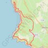 Itinéraire Baie d'Ecalgrain, distance, dénivelé, altitude, carte, profil, trace GPS